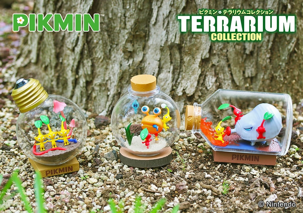 Pikmin Terrarium Collection Boxed Set of 6 Capsules