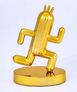 Final Fantasy Bright Arts Gallery Gold Cactuar Figure