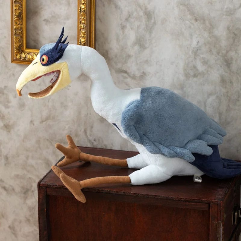 Studio Ghibli The Boy and the Heron Plush Figure Grey Heron