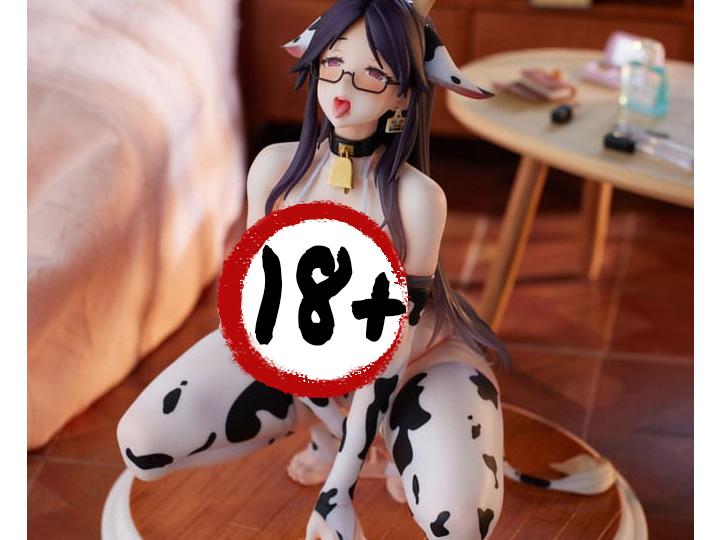 (18+) Cow Pattern Bikini Senpai Kokufu