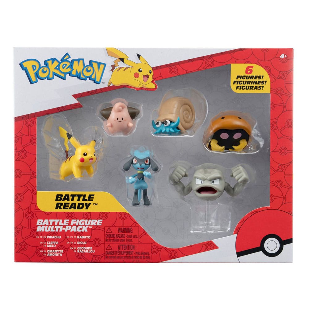 Pokémon Battle Figure Set Figure 6-Pack #7