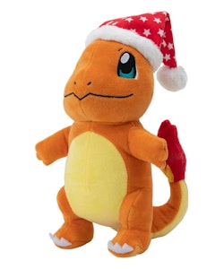 Pokémon Plush Figure Winter Charmander with Christmas Hat