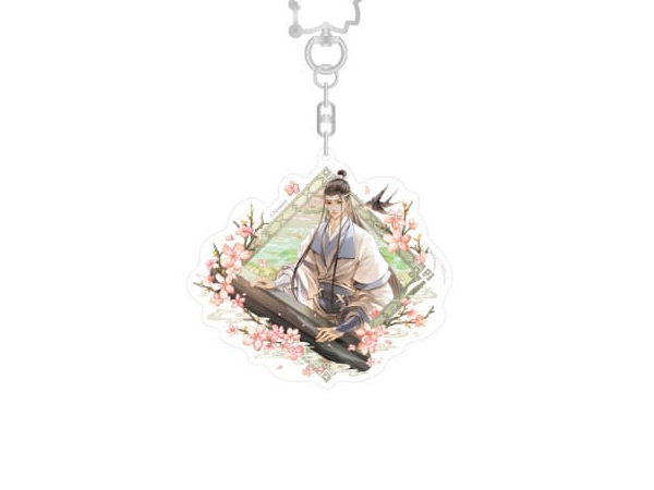 Grandmaster of Demonic Cultivation Spring Season Series Acrylic Keychain Lan Wangji
