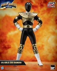 Power Rangers Zeo FigZero Gold Zeo Ranger 1/6 Scale Figure