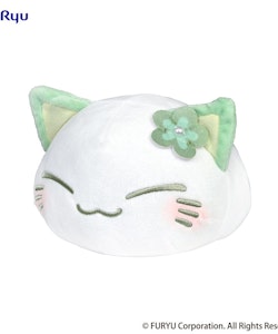 Nemu Neko Cat Plush Figure Green