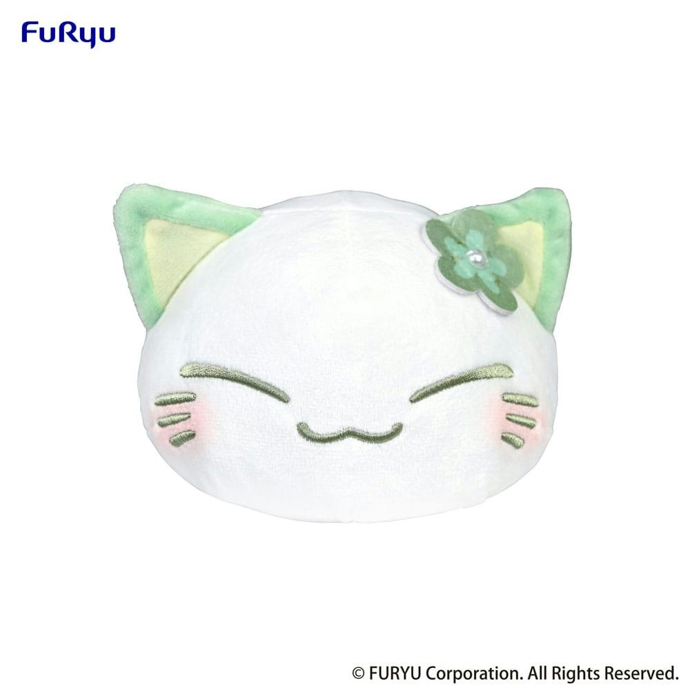 Nemu Neko Cat Plush Figure Green