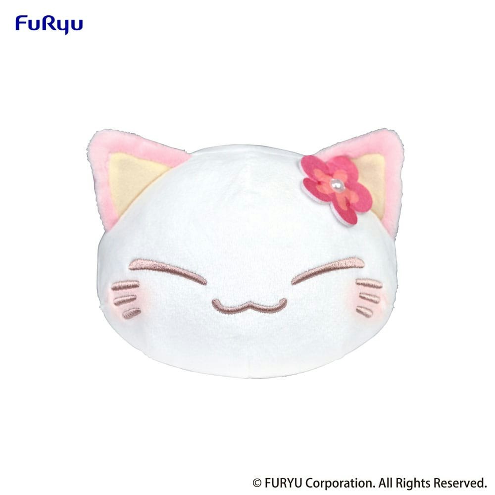Nemu Neko Cat Plush Figure Pink