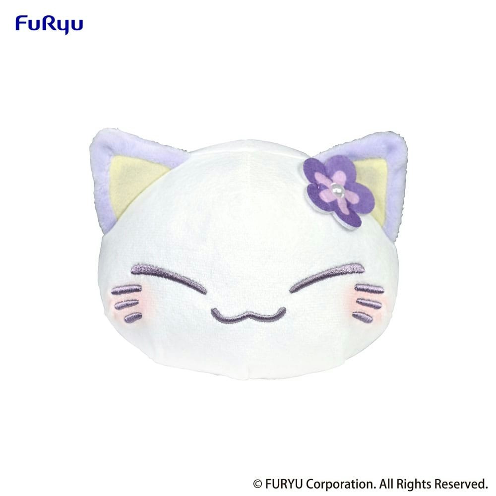Nemu Neko Cat Plush Figure Purple