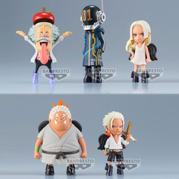 One Piece World Collectable Figure (WCF) Egg Head Vol. 4 Set of 5 Figures