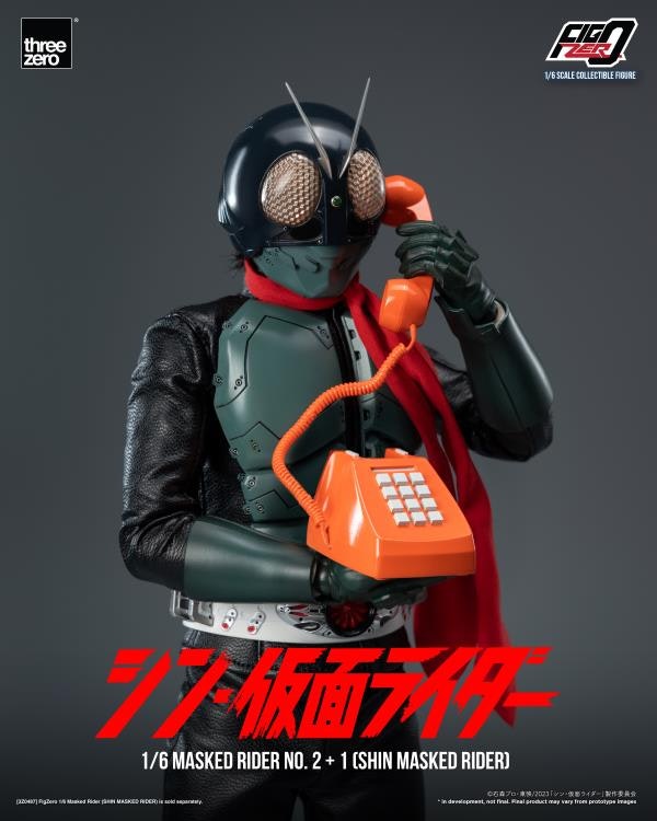 Shin Kamen Rider FigZero Kamen Rider No.2+1 1/6 Scale Figure