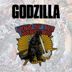 Godzilla Pin Badge 40th Anniversary Tiamat