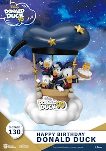 Disney Donald Duck 90th D-Stage DS-130 Happy Birthday Donald Duck Statue
