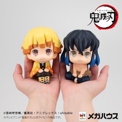 Demon Slayer: Kimetsu no Yaiba Look Up Series Zenitsu Agatsuma (Smile Ver.) & Inosuke Hashibira (Bossy Ver.) Set with Gift
