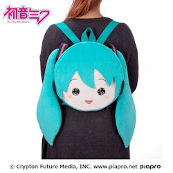 Vocaloid Hatsune Miku Plush Backpack Miku