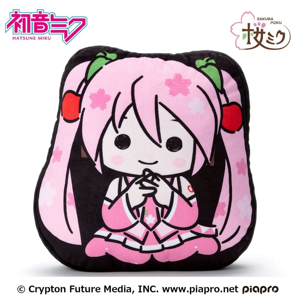 Vocaloid Hatsune Miku 2D Plush Figure Sakura Miku