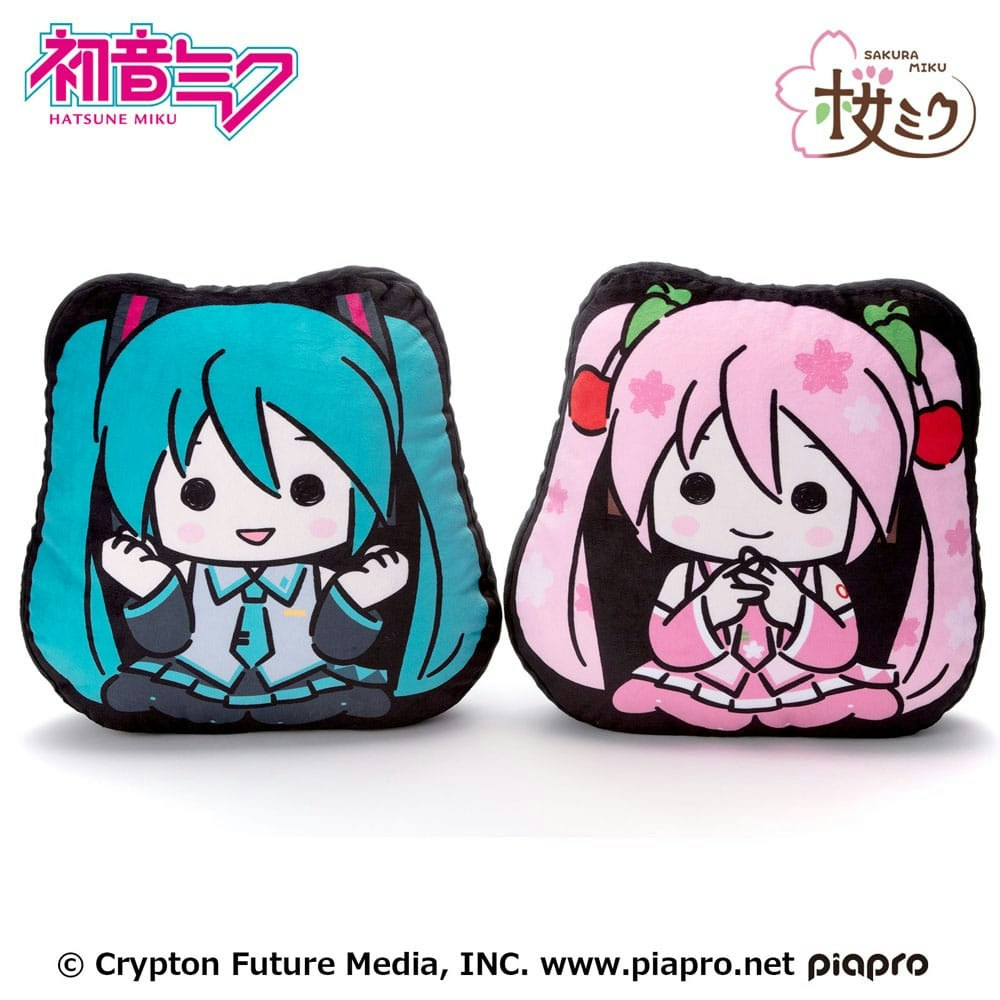 Vocaloid Hatsune Miku 2D Plush Figure Sakura Miku