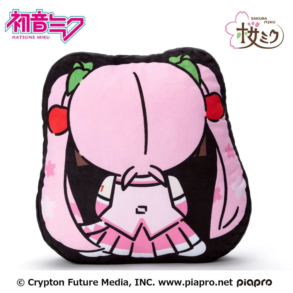 Vocaloid Hatsune Miku 2D Plush Figure Sakura Miku