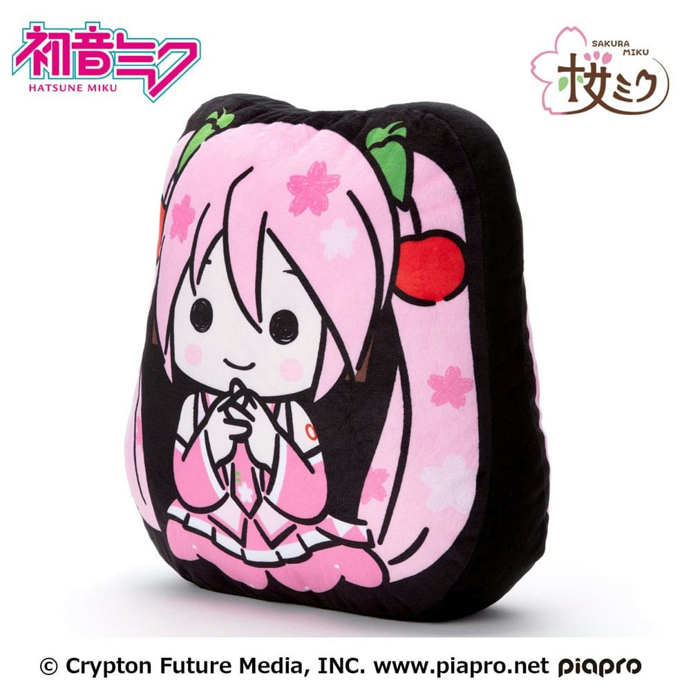 Vocaloid Hatsune Miku 2D Plush Figure Sakura Miku