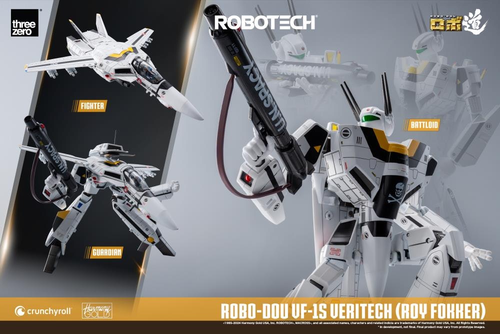 Robotech ROBO-DOU VF-1S Veritech (Roy Fokker)
