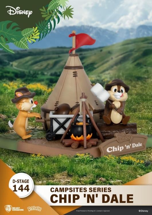 Disney Campsite Series D-Stage DS-144 Chip & Dale