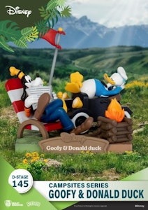 Disney Campsite Series D-Stage DS-145 Goofy & Donald Duck