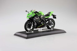 Diecast Bike Series 1/12 Scale Kawasaki Ninja ZX-25R Lime Green x Ebony