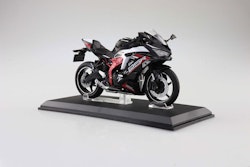 Diecast Bike Series 1/12 Scale Kawasaki Ninja Metallic Spark Black x Peal Flat Stardust White