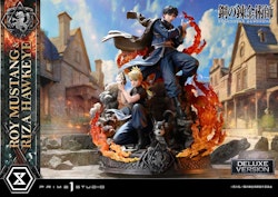 Fullmetal Alchemist: Brotherhood Concept Masterline Roy Mustang & Riza Hawkeye (Deluxe Ver.) 1/6 Scale Statue