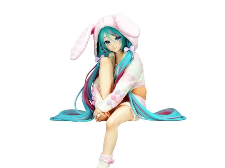 Vocaloid Miku Hatsune (Rabbit Ear Hood Ver.) Noodle Stopper Figure