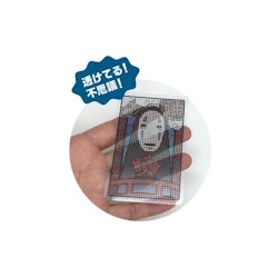 Studio Ghibli Spirited Away Transparent Playing Cards