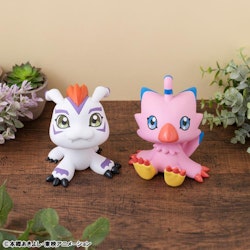 Digimon Adventure Look Up Series Piyomon & Gomamon Figure Set with Gift