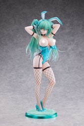 (18+) Green Twin Tail Bunny-chan (Fishnet Tights Ver.)