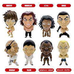Baki Hanma 16d Collectible Set of 8 Figures