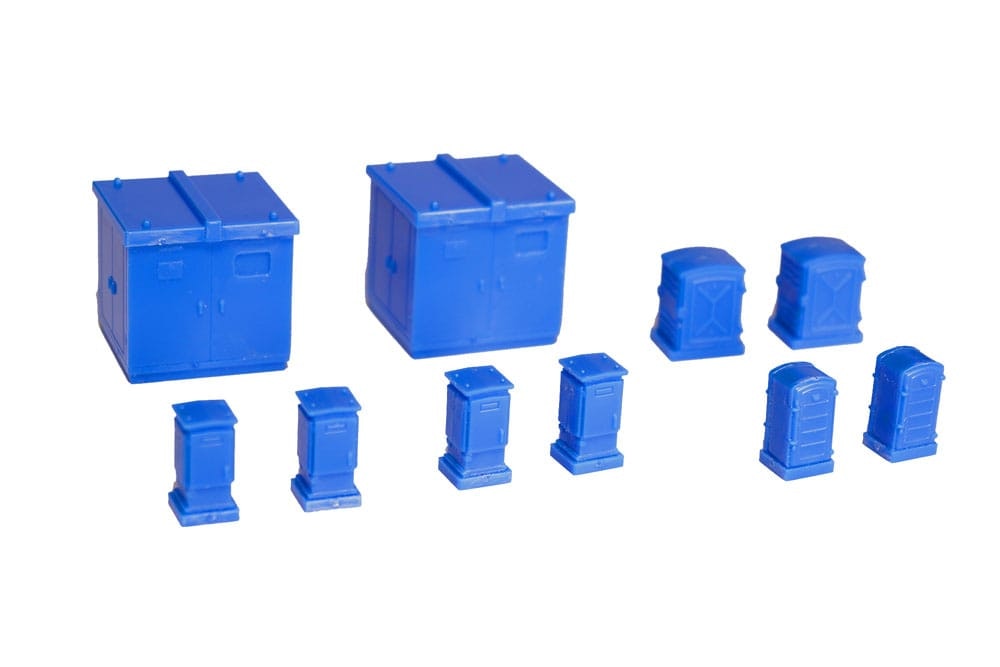 Pop Another World Series Relay Box Cubicle Blue