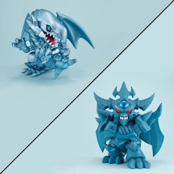 Yu-Gi-Oh! Duel Monsters Megatoon Blue Eyes White Dragon & Obelisk the Tormentor