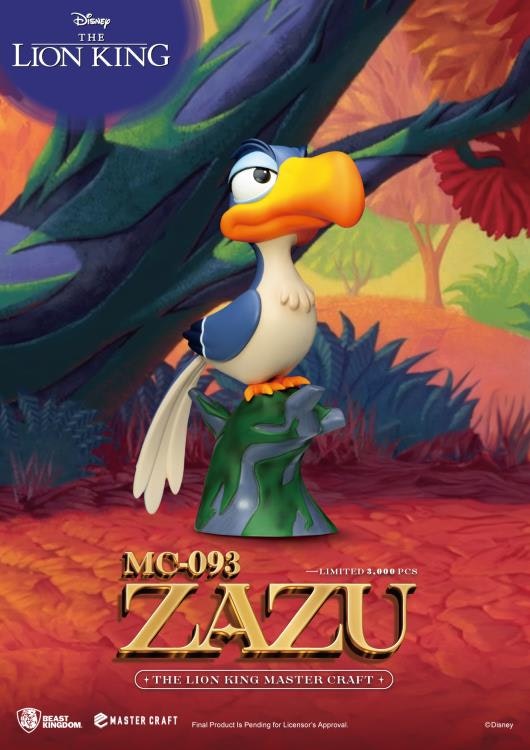 Disney The Lion King Master Craft MC-093 Zazu Limited Edition Statue