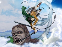 Attack on Titan Levi vs Beast Titan Ver.