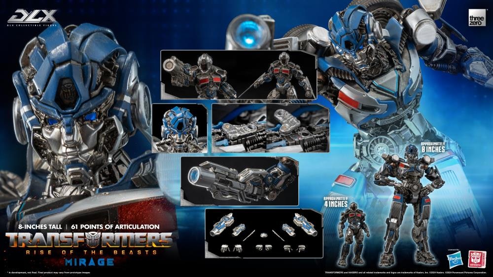 Transformers: Rise of the Beasts DLX Scale Collectible Series Mirage