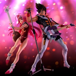 Macross 7 Fire Bomber LiveStage BOX Mylene Jenius & Basara Nekki Figure Set