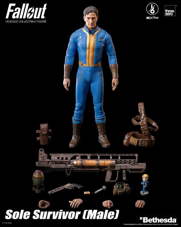 Fallout 4 SiXTH Sole Survivor (Male) 1/6 Scale Figure