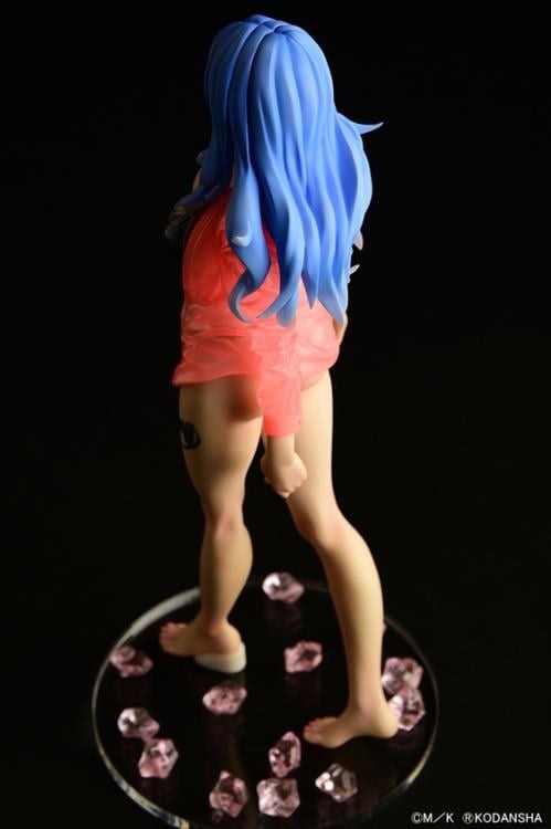 Fairy Tail Juvia Lockser (Black Bikini See-through Wet Shirt Gravure Style Ver.)