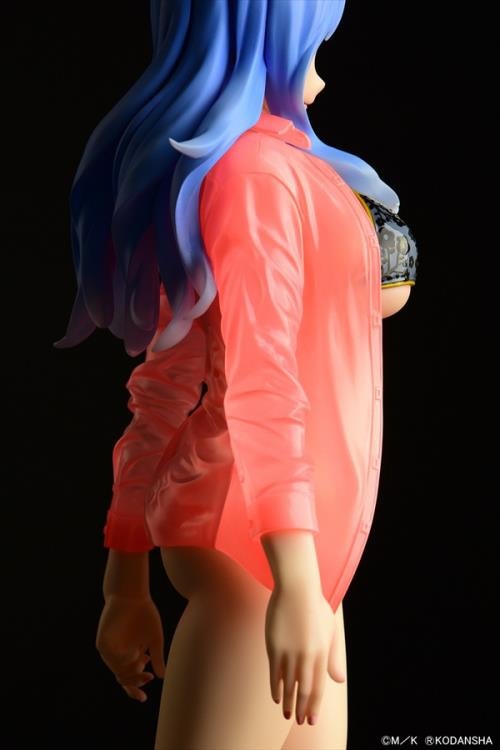 Fairy Tail Juvia Lockser (Black Bikini See-through Wet Shirt Gravure Style Ver.)