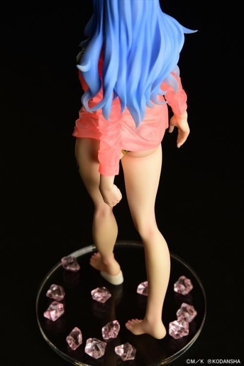Fairy Tail Juvia Lockser (Black Bikini See-through Wet Shirt Gravure Style Ver.)