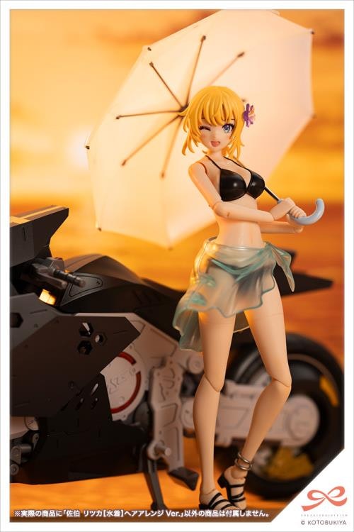 Sousai Shoujo Teien High School Ritsuka Saeki (Swim Style) (Hair Arrangement Ver.) 1/10 Scale Model Kit