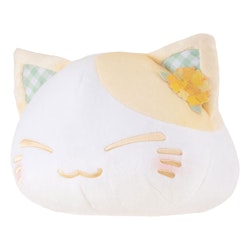 Nemu Neko Cat Plush Figure Rape Flower Pattern Ear Decoration Yellow Color Ver.