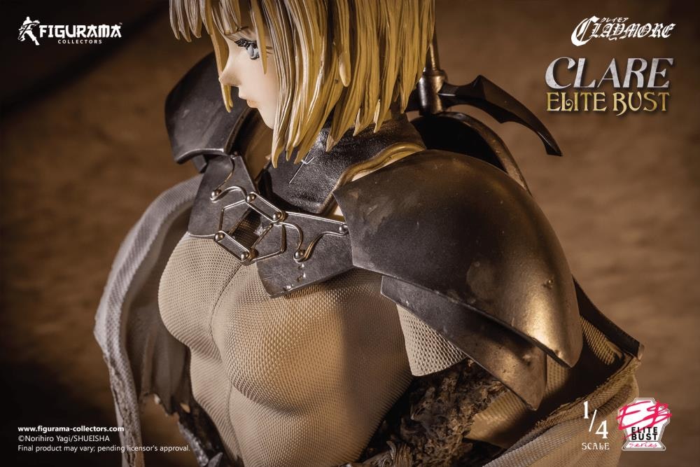 Claymore Elite Clare 1/4 Scale Limited Edition Bust - Ediya
