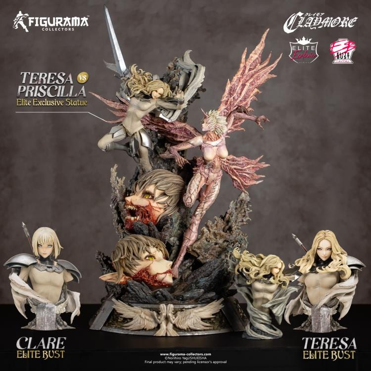 Claymore Elite Clare 1/4 Scale Limited Edition Bust - Ediya