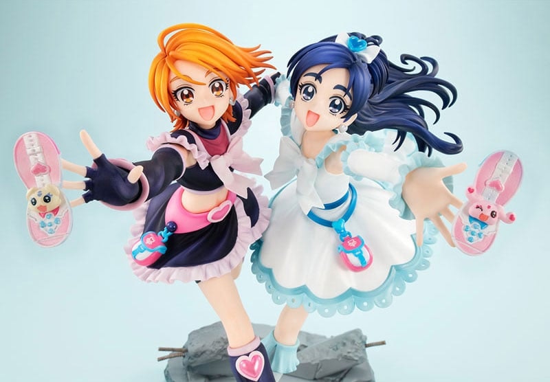 Futari wa Pretty Cure Lucrea Cure Black & Cure White Figure Set