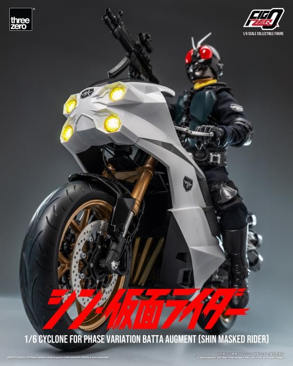 Shin Kamen Rider FigZero Cyclone for Phase Variation Batta Augments
