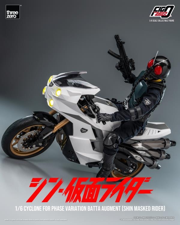 Shin Kamen Rider FigZero Cyclone for Phase Variation Batta Augments